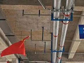 汝城管廊支架的安装方法